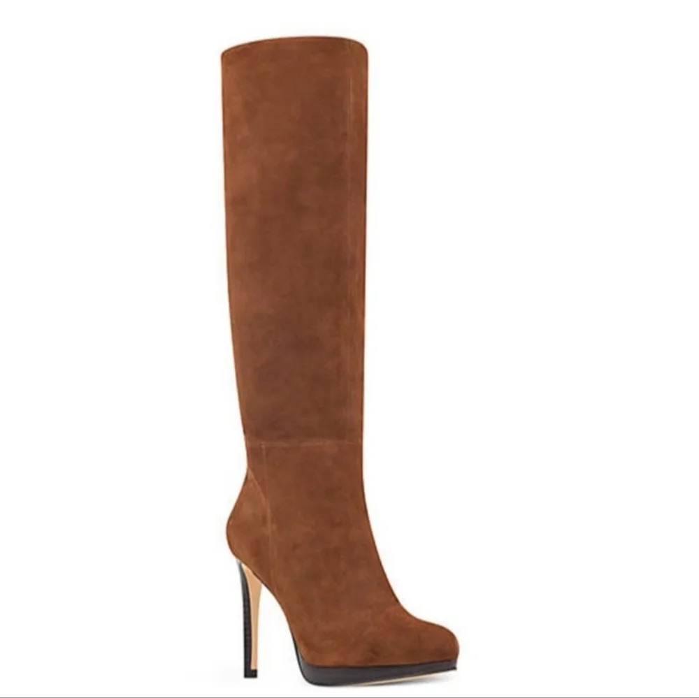 *NWOT* Nine West Quadilyn Suede Boots, sz 8M